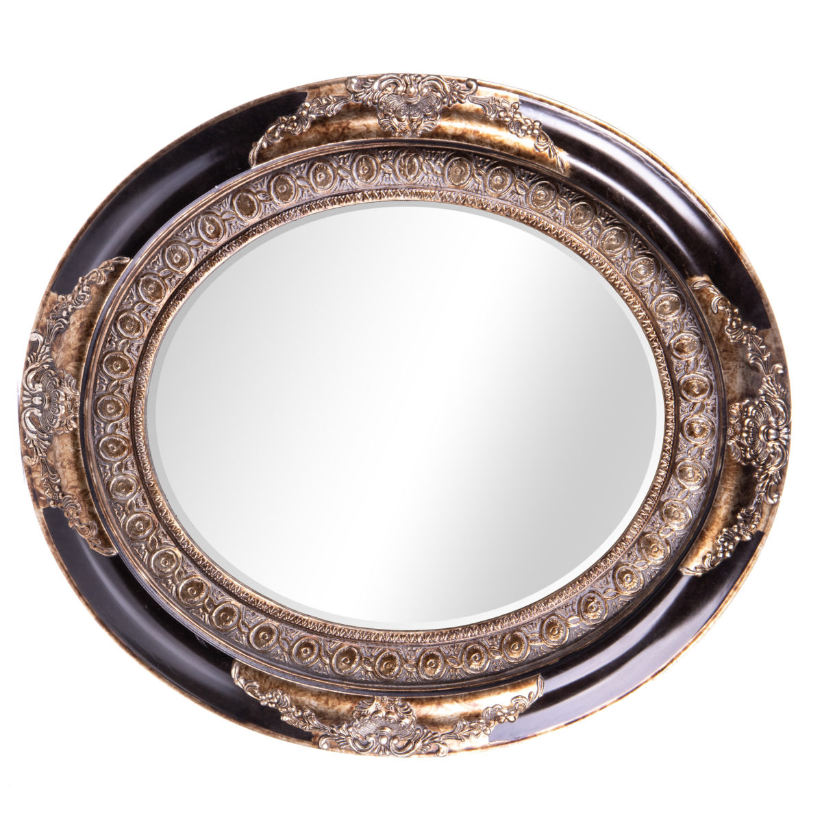 Mirror baroque silver Antwerp Eliassen.nl SP1010