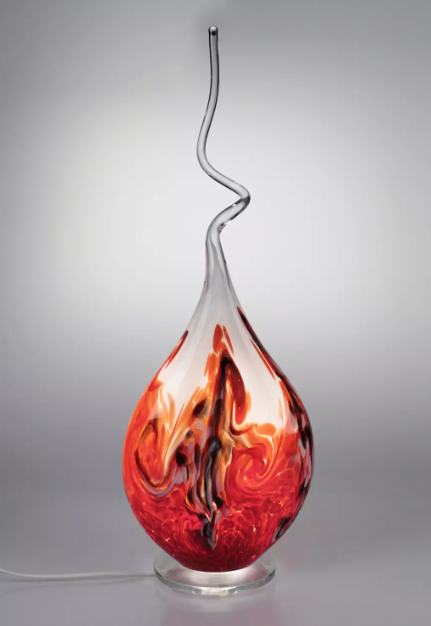 spiral lamp red - eliassen.nl