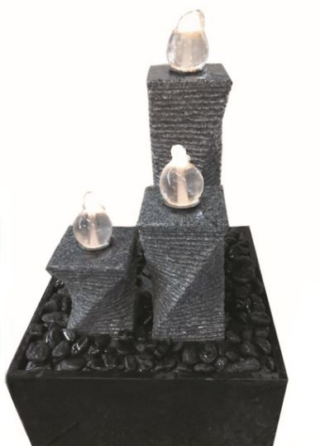 Terrassenbrunnen Granit Linda | Eliassen.de