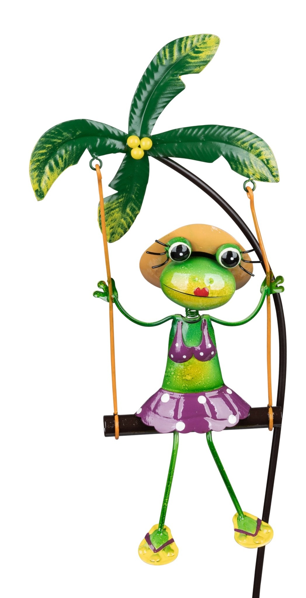 Tuinsteker kikker vakantie meisje 555083-meisje