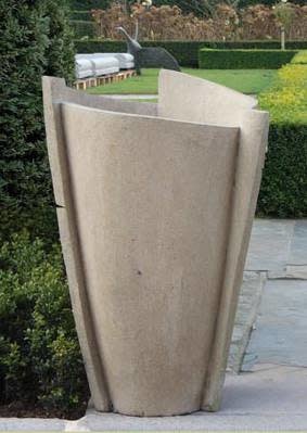 Tuinvaas Modern links 98cm - eliassen.nl