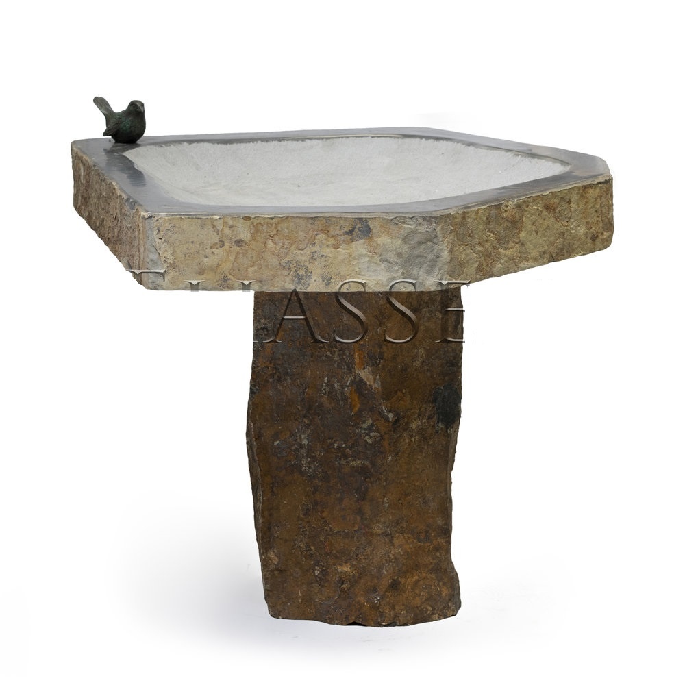 Vogel-Trinkschale-Rabe-mit-Bronze-Vogel