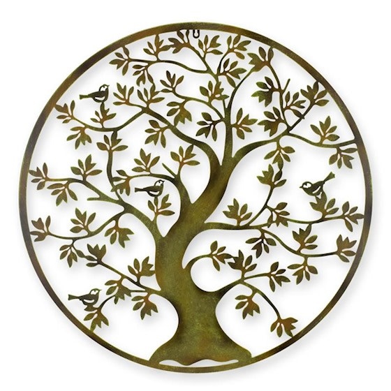 wall decoration tree of life green eliassen.nl xz-71