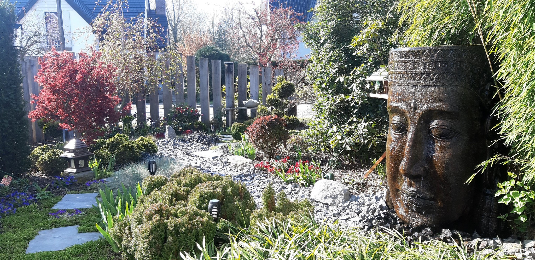 Water Ornament Face Buddha - Eliassen.nl 1