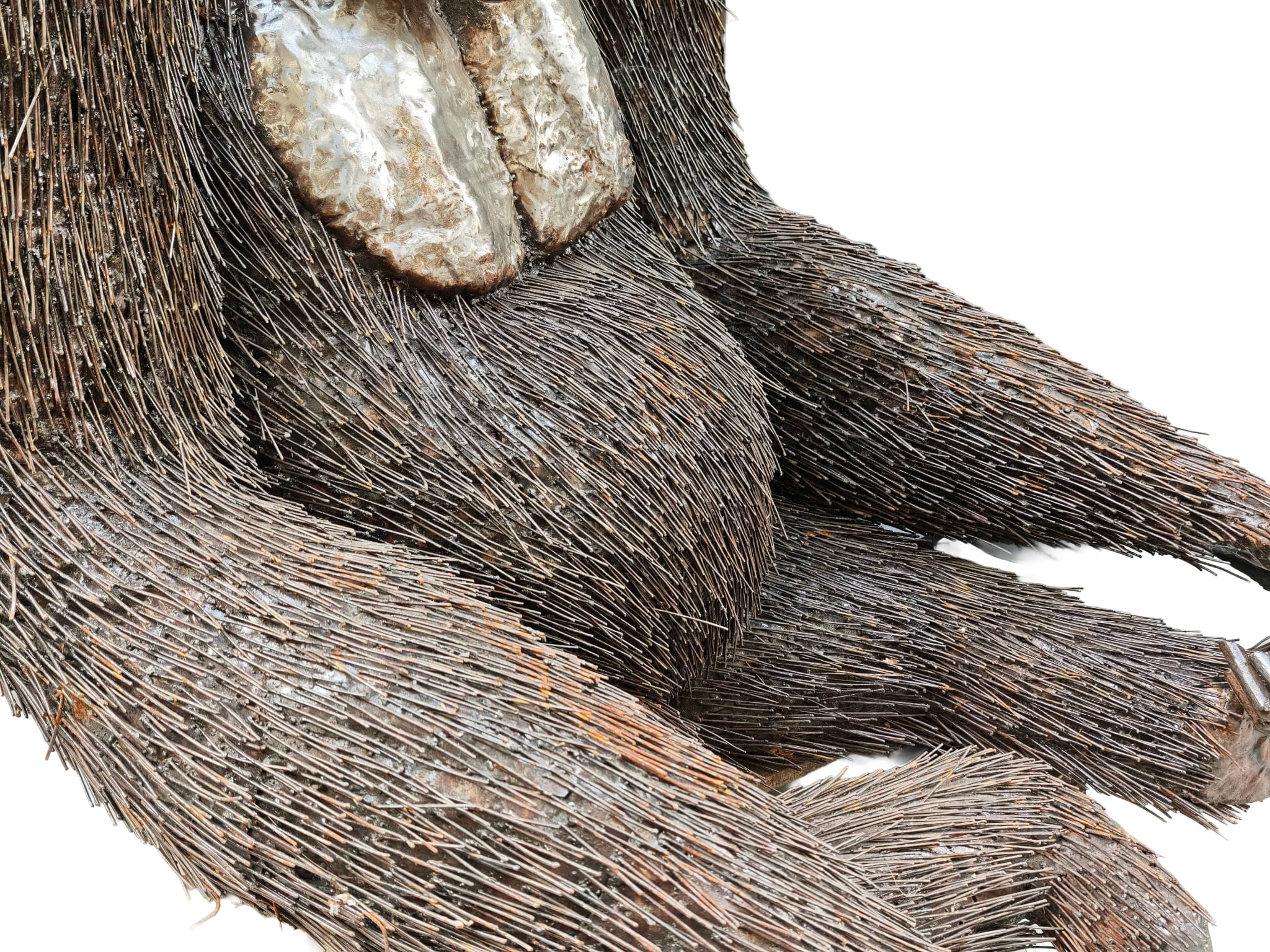 Gorilla beeld van metaal 160cm eliassen.nl 3