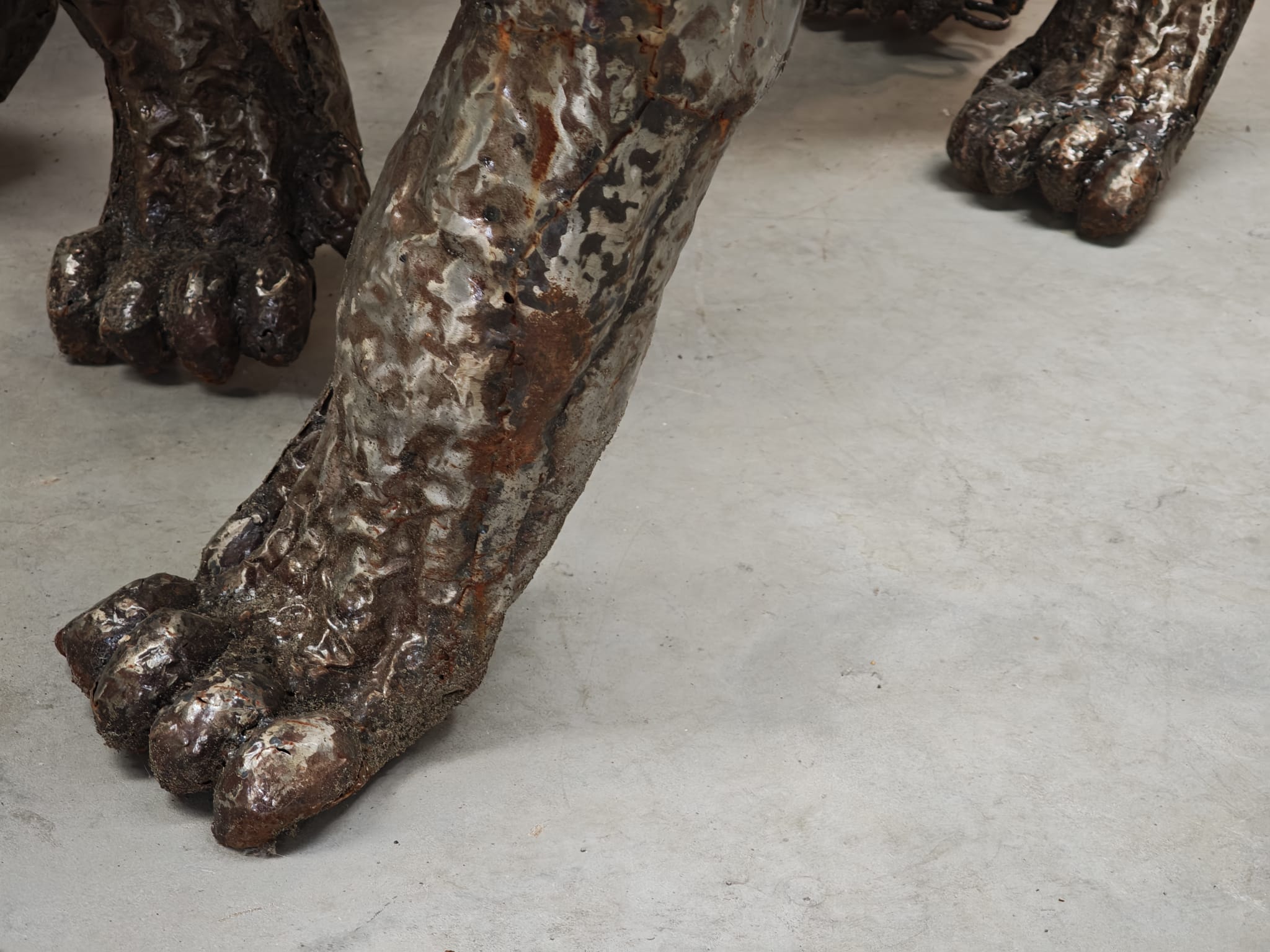 Groot metalen tuinbeeld Leeuw super gedetailleerd 220cm eliassen.nl