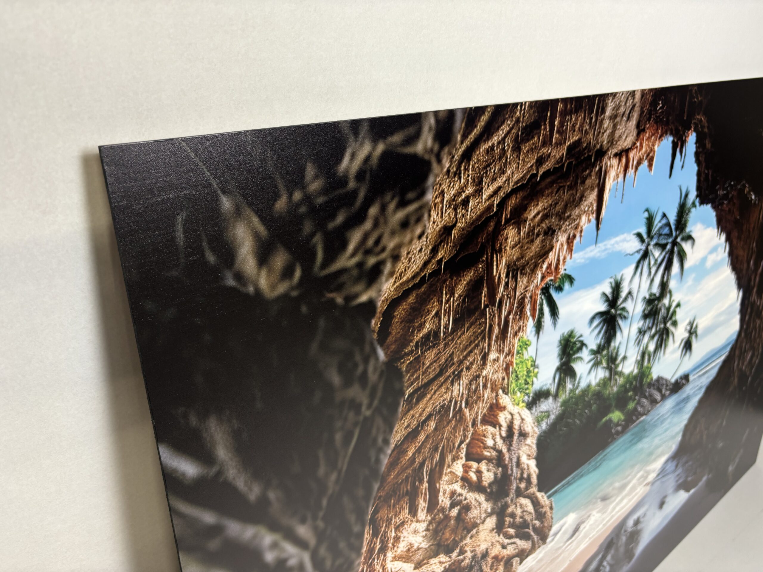 Malerei Deko Tafel Cave Beach in 4 Größen