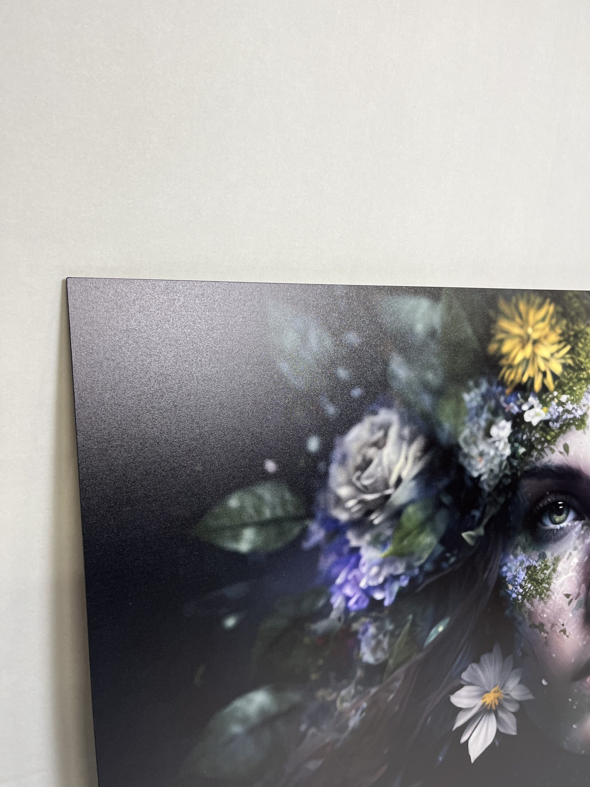 Gemälde Deko Tafel Natur Frau in 4 Größen