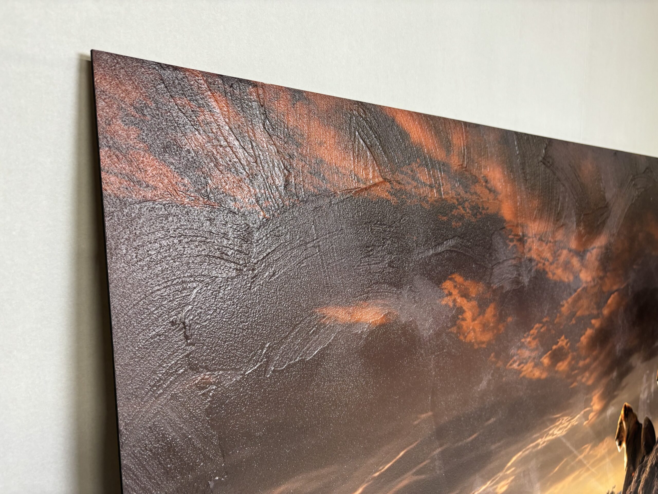 Painting Structural panel Herd of lions in 4 sizes