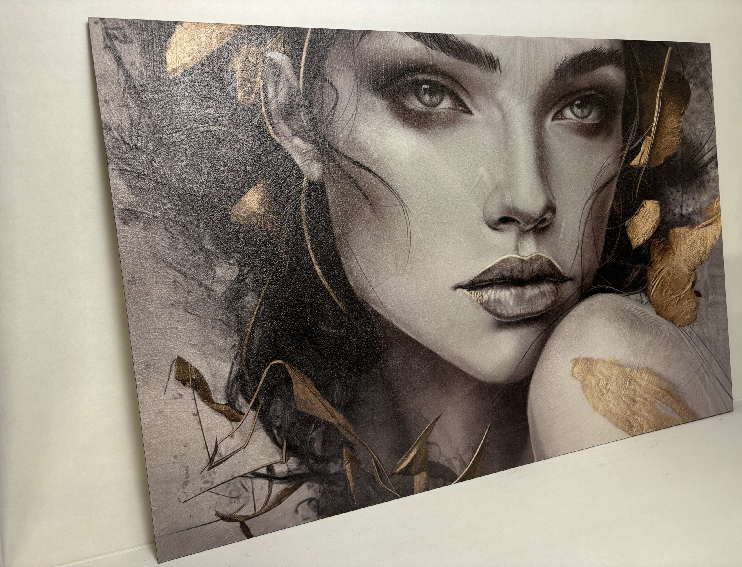 Malerei Struktur Panel Intricate in 4 Größen