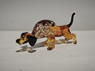 Hund gehorsam Miniglas 9cm