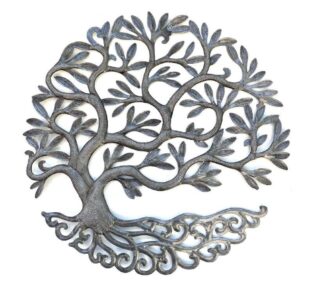 antoine einfacher Baum Ölfass Kunst Eliassen.com