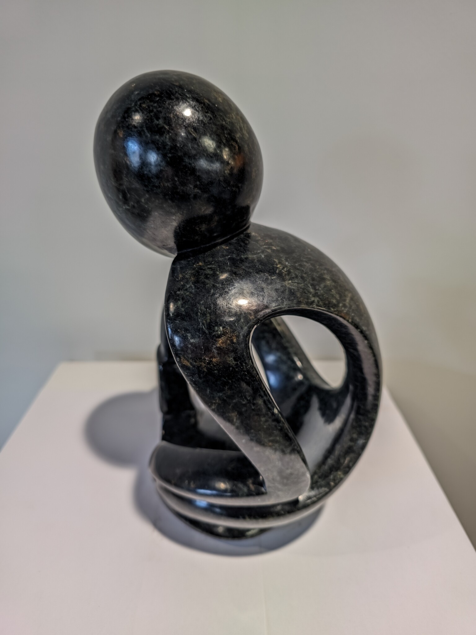 Statue Speckstein Denker 27cm eliassen.de 2