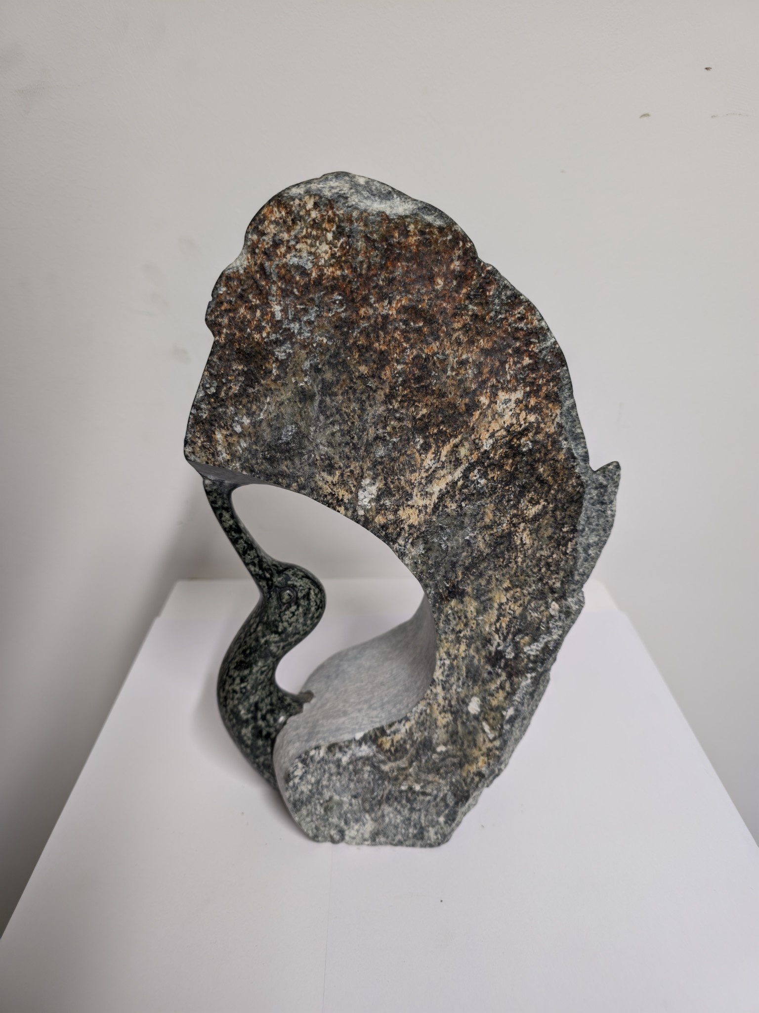 Statue Speckstein Fantasy Vogel 26cm rechts eliassen.co.uk 2