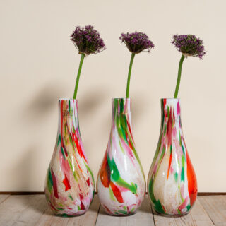 Fidrio mixed colors vases Eliassen.nl