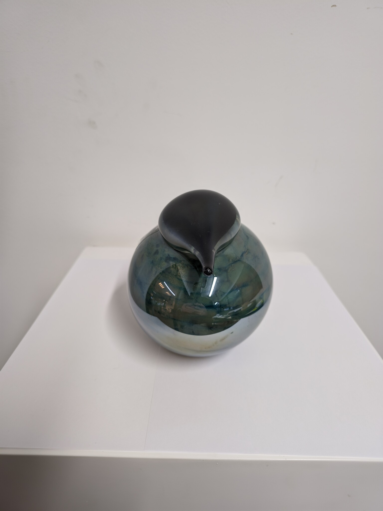 Fidrio Vogel Möwe sitzend Glas XXL 30cm perlmutt eliassen.co.uk 3