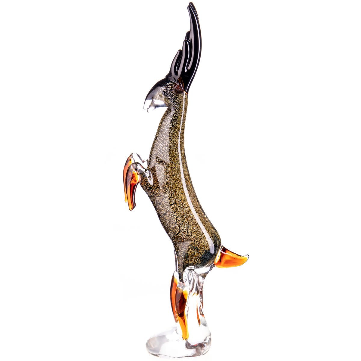 Glass statue antelope 70cm Eliassen.nl gl1250