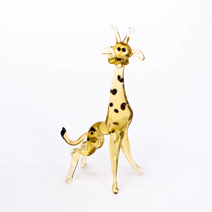 Glasminiatur Eliassen.nl Giraffe 391