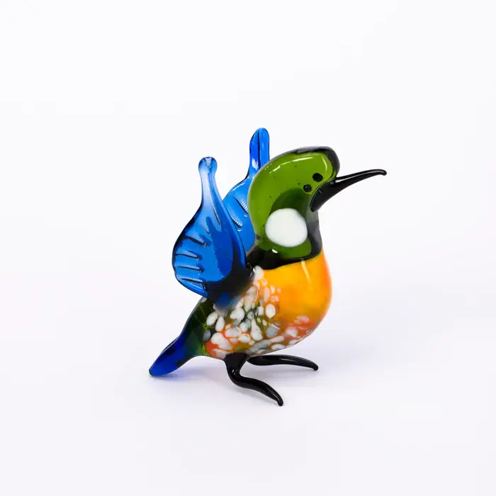 Glass bird Kingfisher P-024