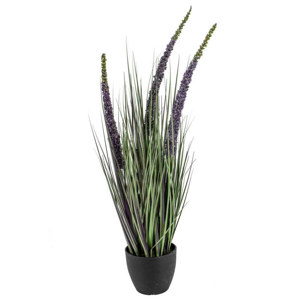 Kunstplant Gras lavendel Eliassen.nl rp2369