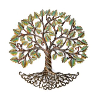 Patina Baum des Lebens Ölfass Kunst Eliassen.de