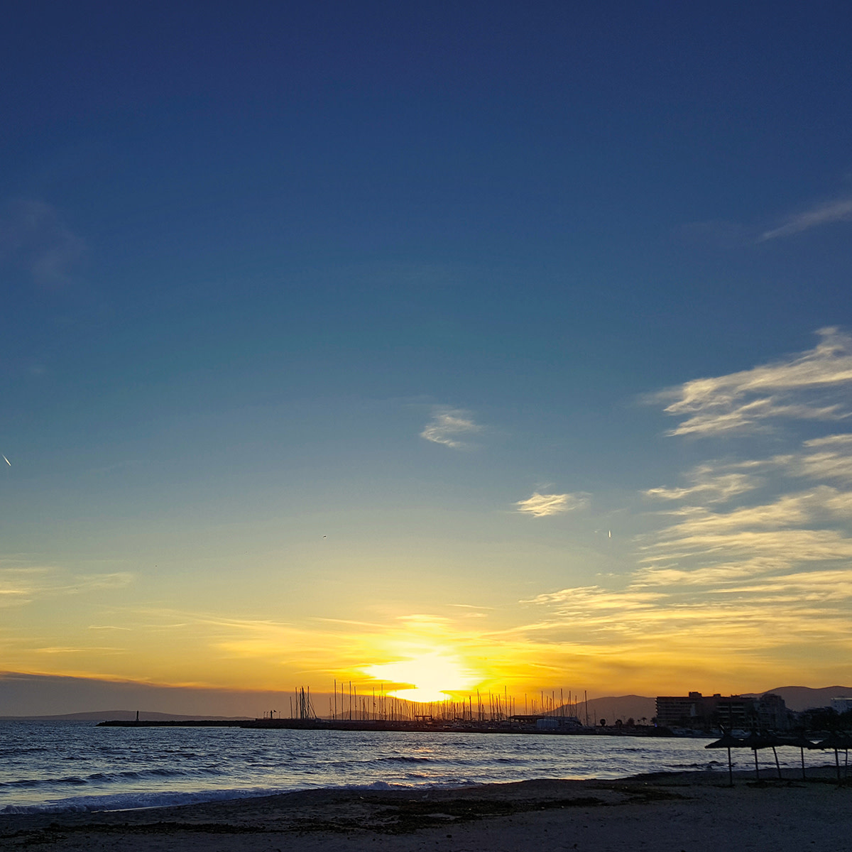 Schilderij paneel Eliassen.nl  Yellow horizon-0931-1x1
