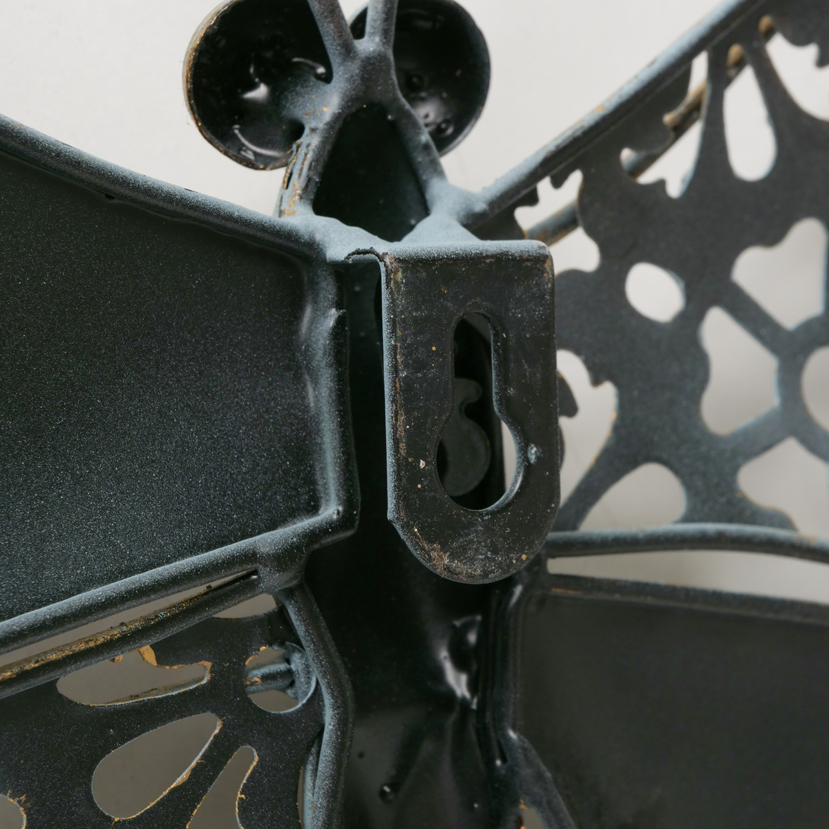 Wall decoration Butterfly large antique brown 41cm