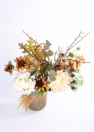 Mixed bouquet cream L 11 stems eliassen.nl