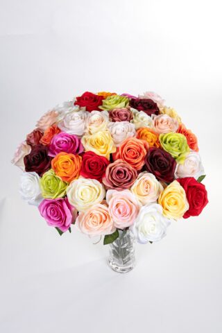 Rosenstrauß gemischt XXL 42 Rosen