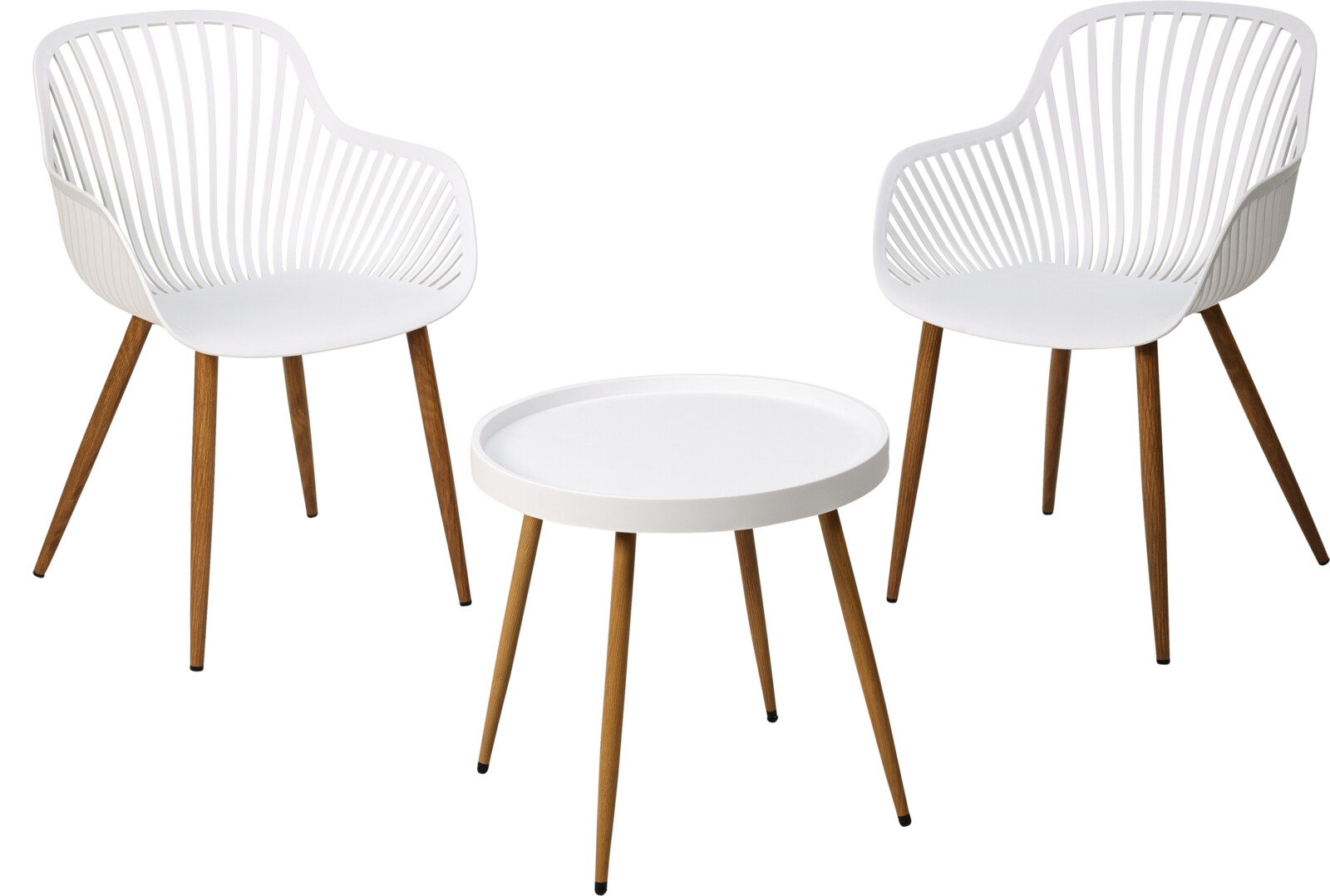 Tuinsetje Gitte wit 3-delig