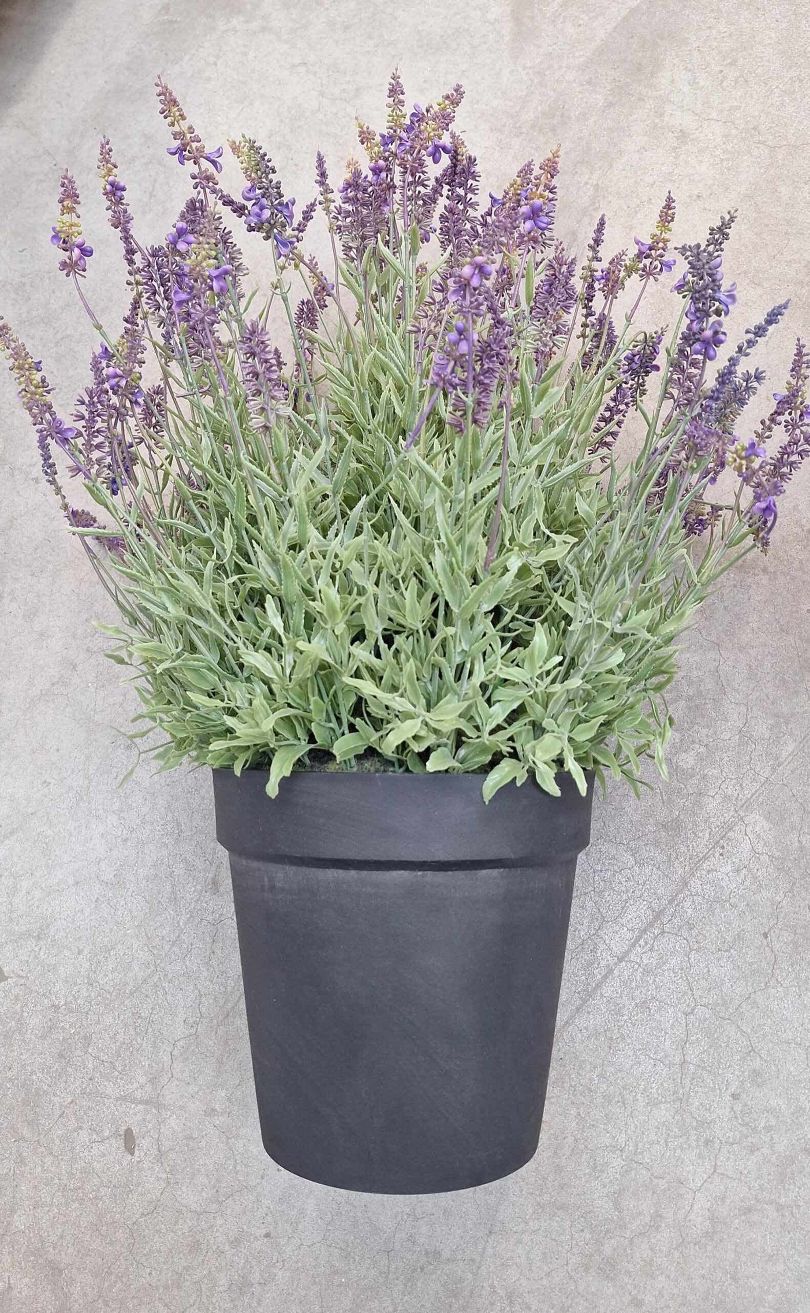 Kunstplant Lavendel in pot XXL paars 76cm