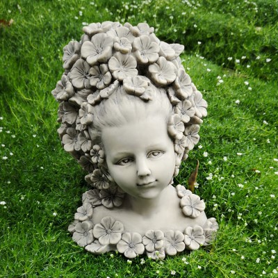 Beeld hoofd Elva 21cm