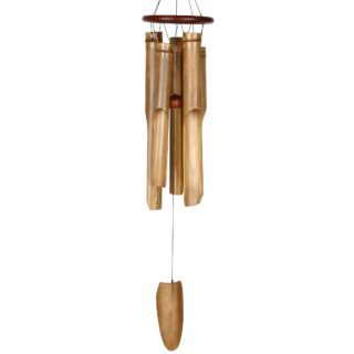 Windgong Bamboe Cacao ring groot 89cm eliassen.nl C253