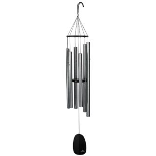 Windgong Bells of Paradise antiek zilver groot 112cm eliassen.nl BPLAS