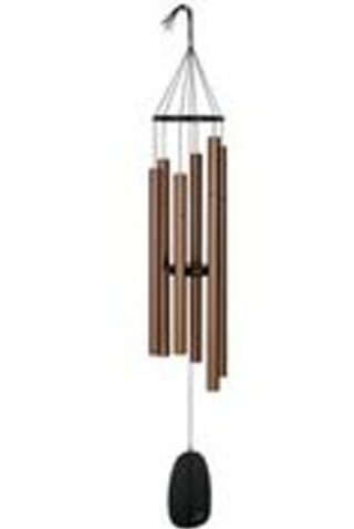 Wind chime Bells of Paradise bronze color XL 137cm