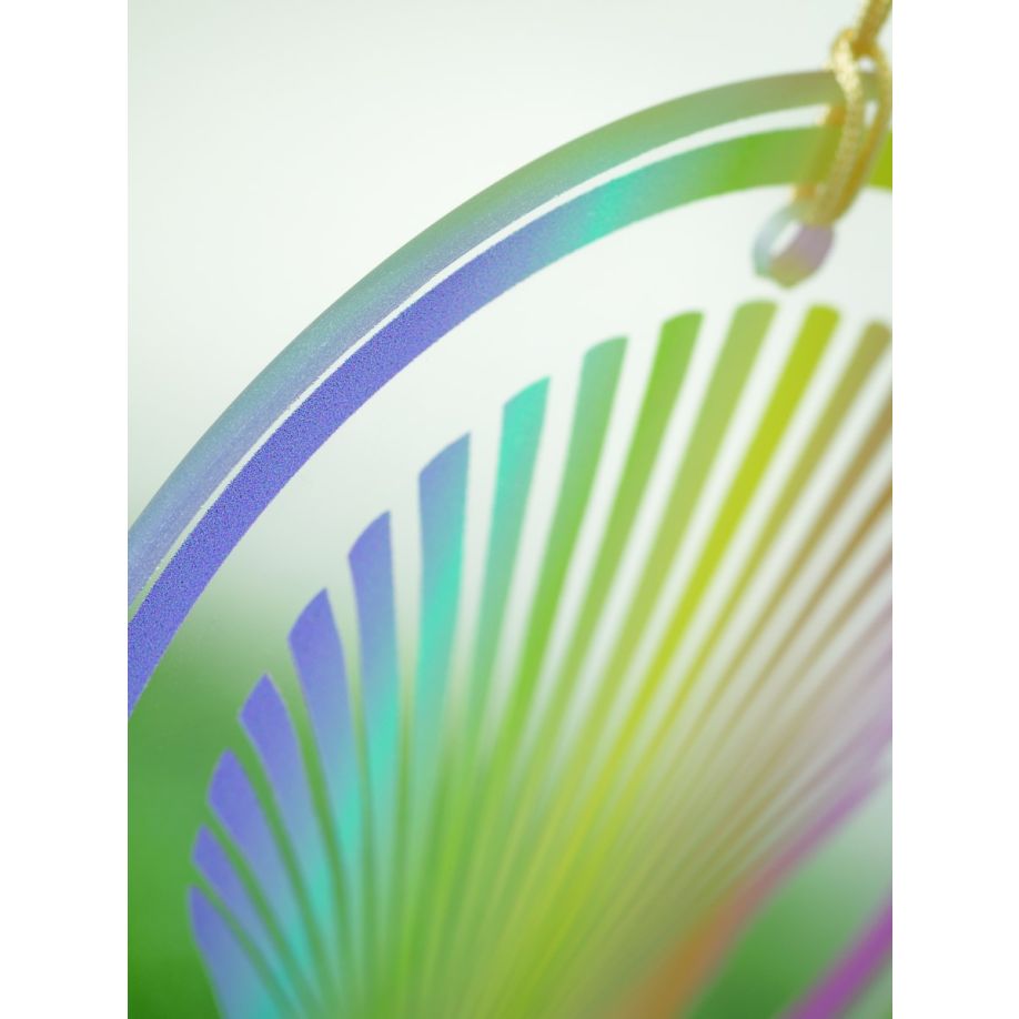 Windgong Costal glas Schelp 55cm eliassen.nl 1 WCGSS