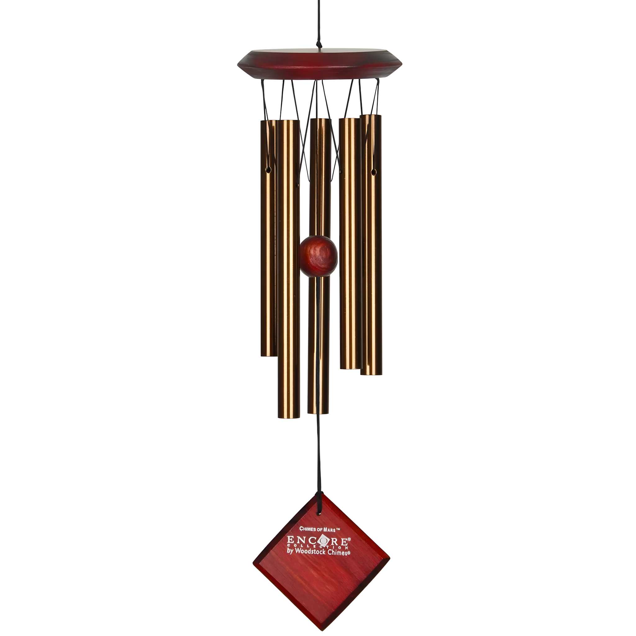 Wind chime Mars bronze color 43cm eliassen.nl DCB17