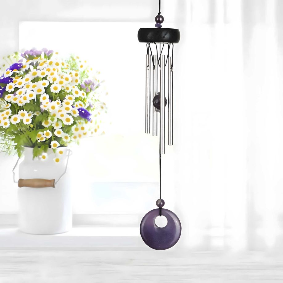 Windspiel Precious Amethyst 30cm eliassen.nl psam