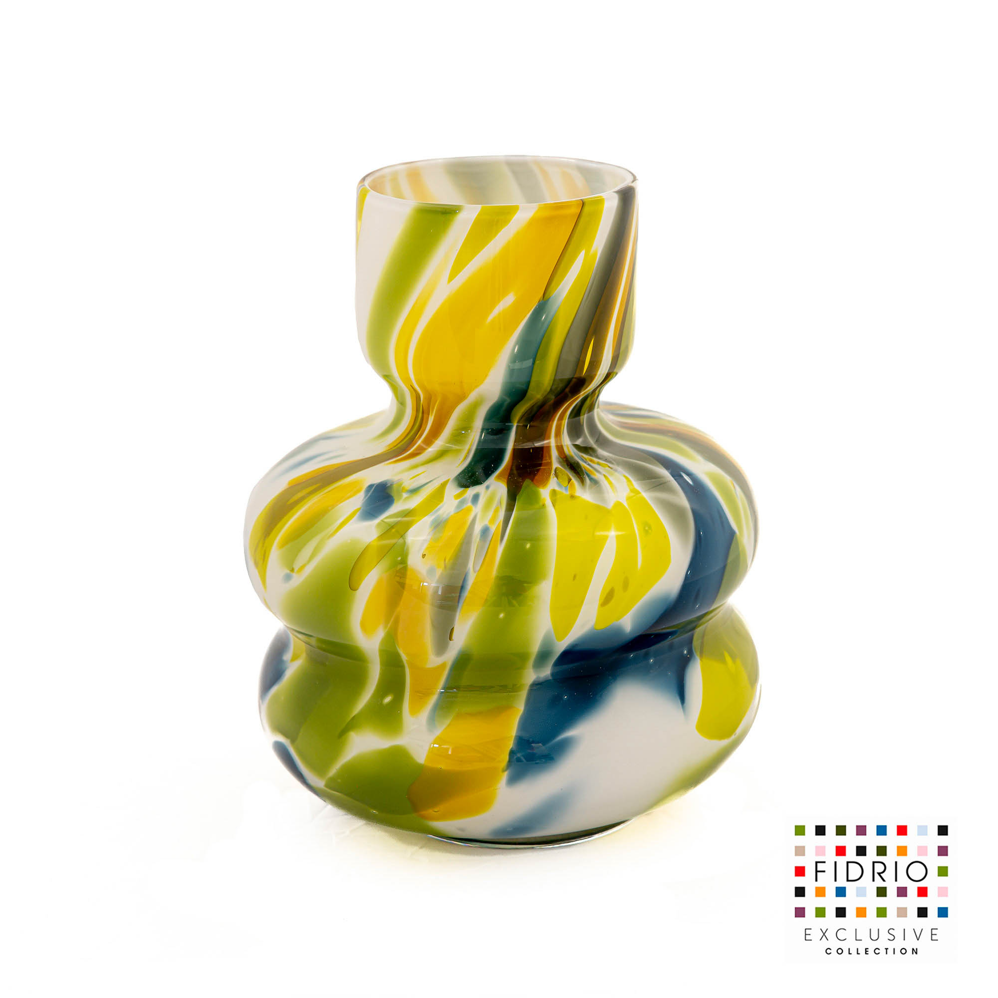 Glasvaas Sienna Colori 25cm eliassen.nl