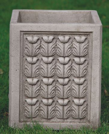 Bloembak engels Acanthus 42cm