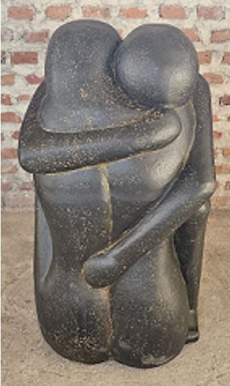 Statue love couple 47cm