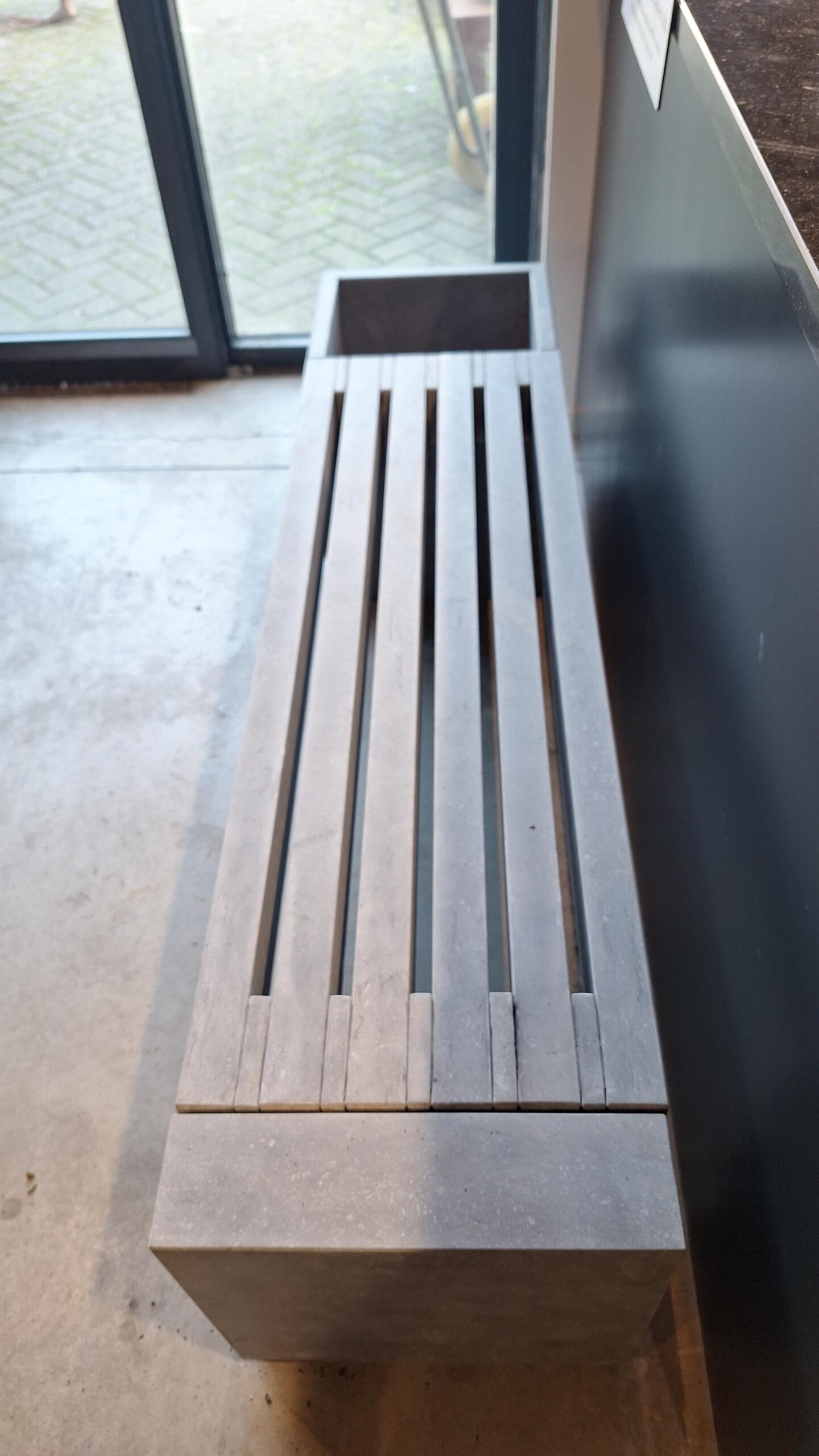 Garden bench Sven Belgian Arduin 160cm different sizes