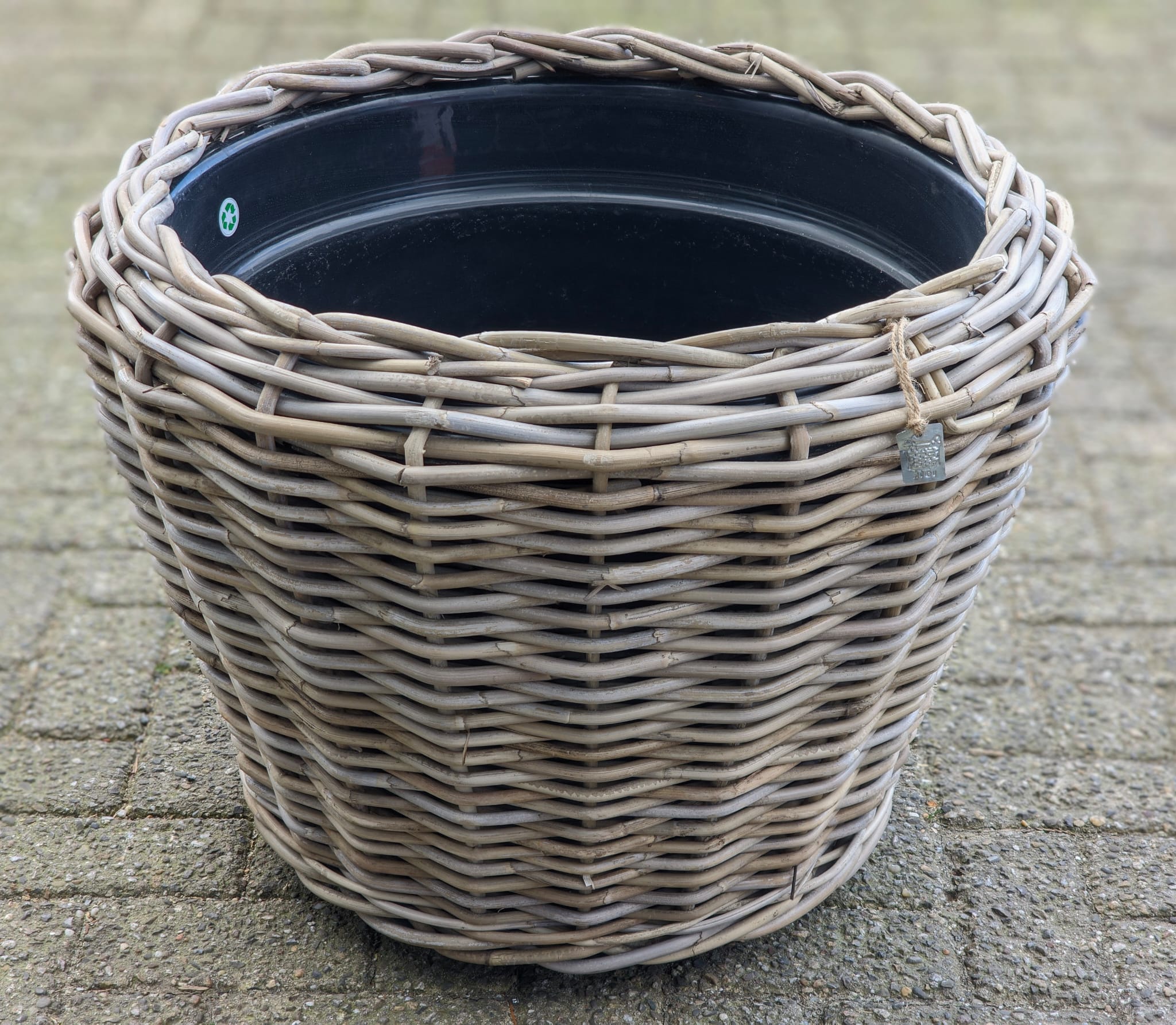 Drypot Korb aus normalem Rattan Durchmesser 80cm