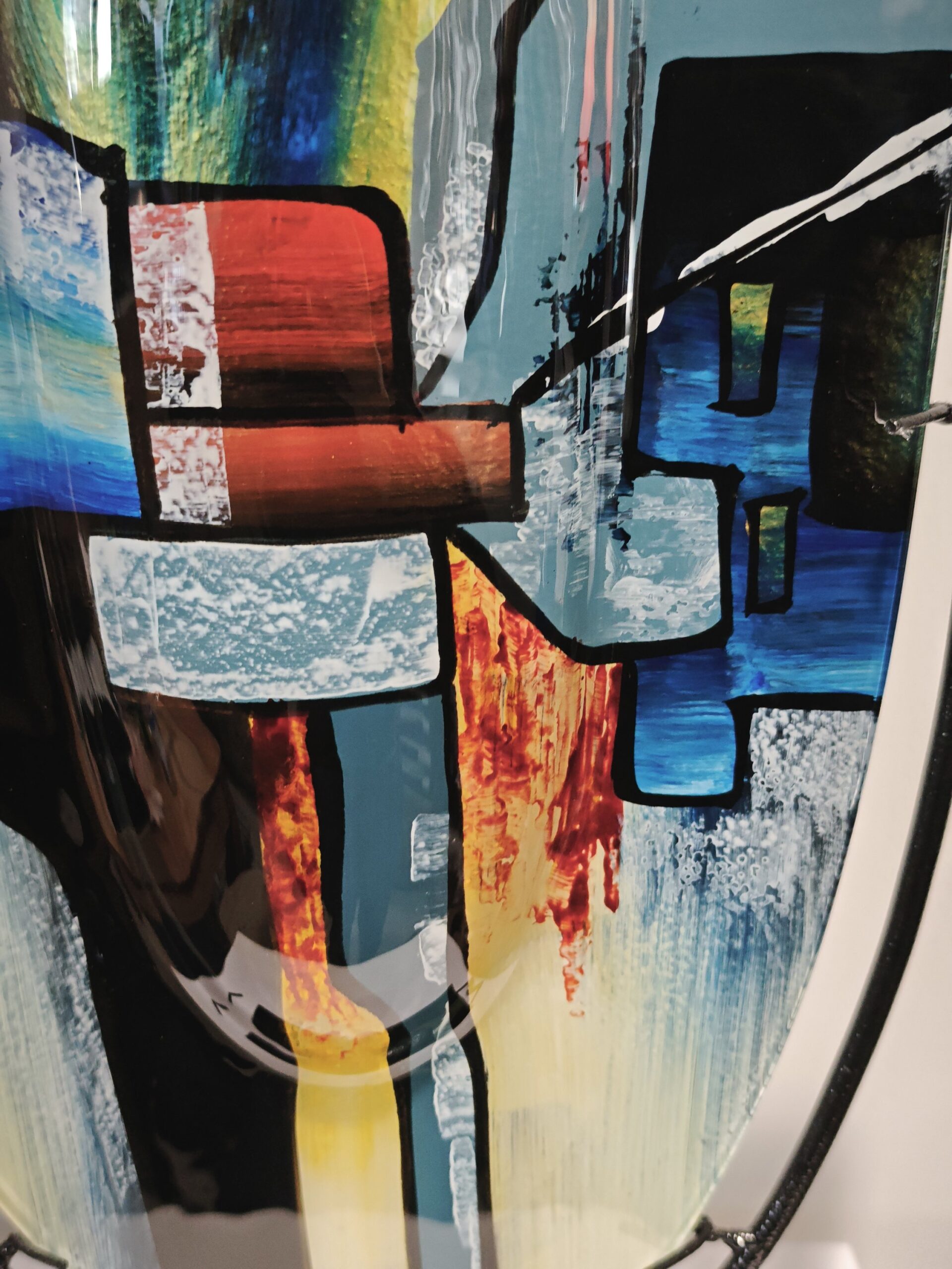 Glasvaas hoog recht Heaven 44cm