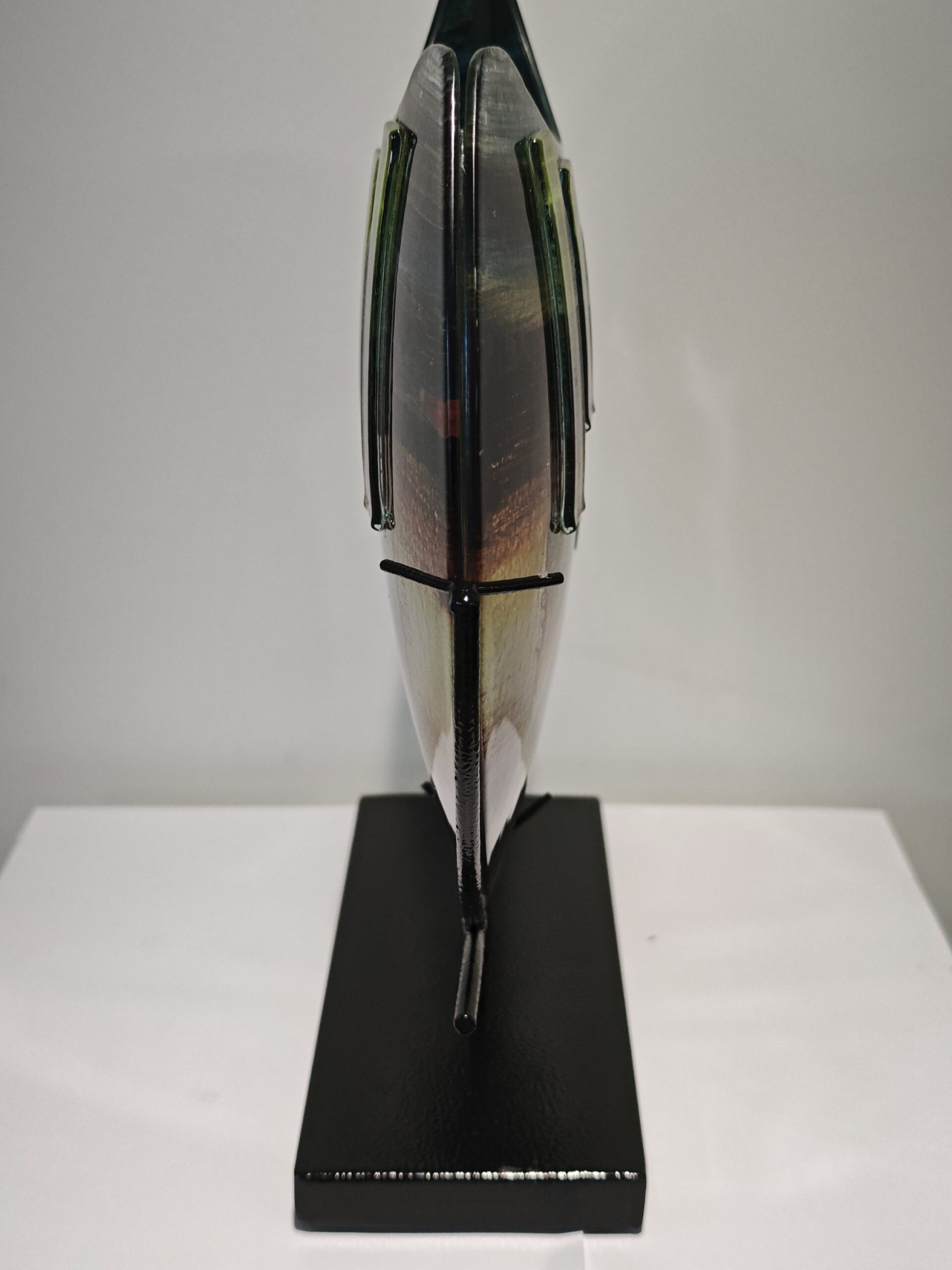 Glasvase groß rund Desert 39cm