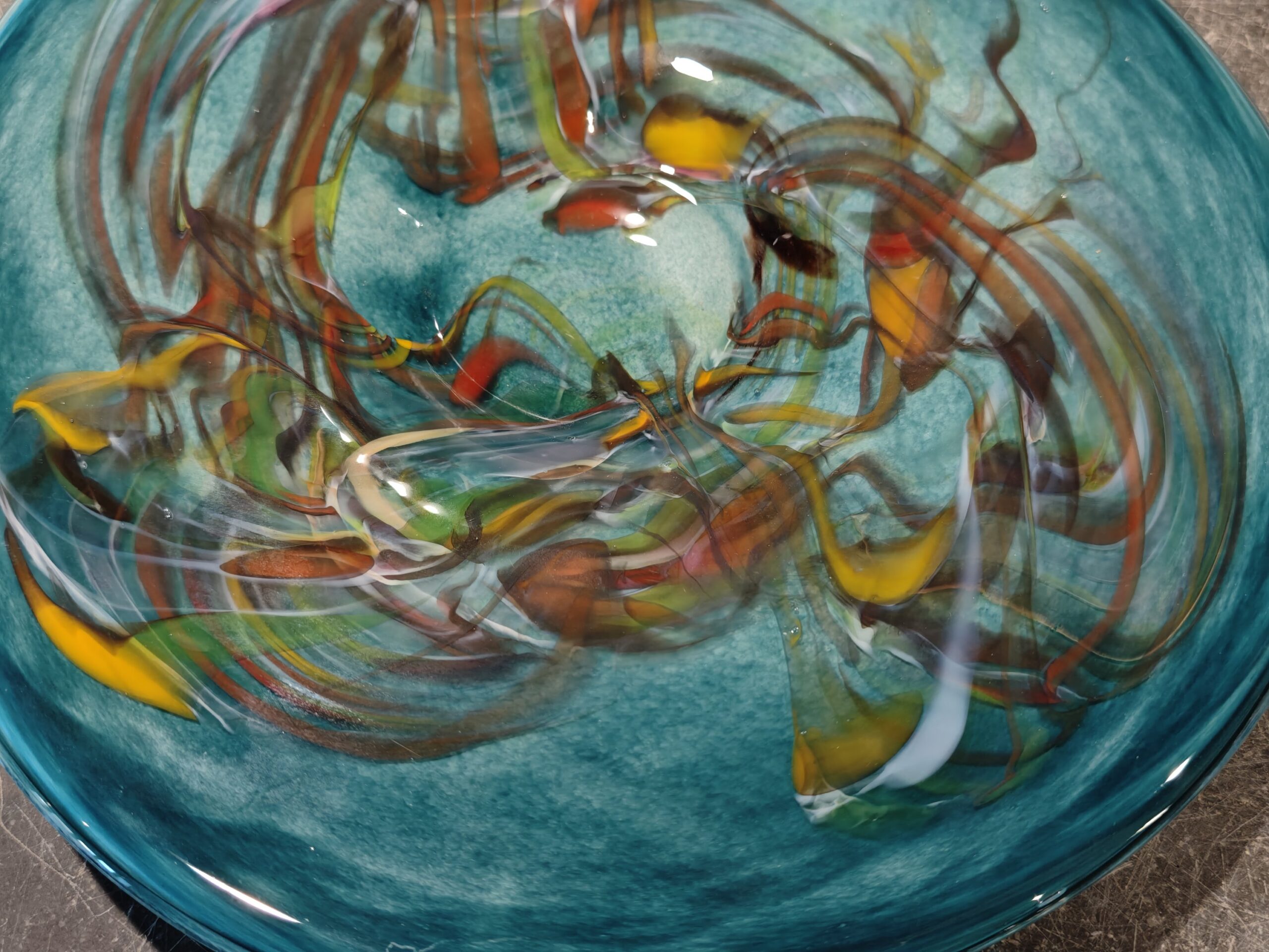 Schaal glas Greenlife 40cm