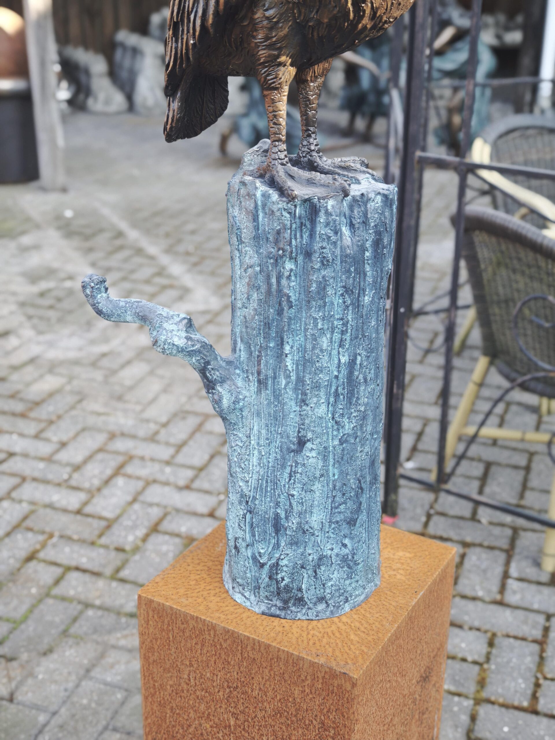 Pelicans set in bronze 106cm eliassen.nl