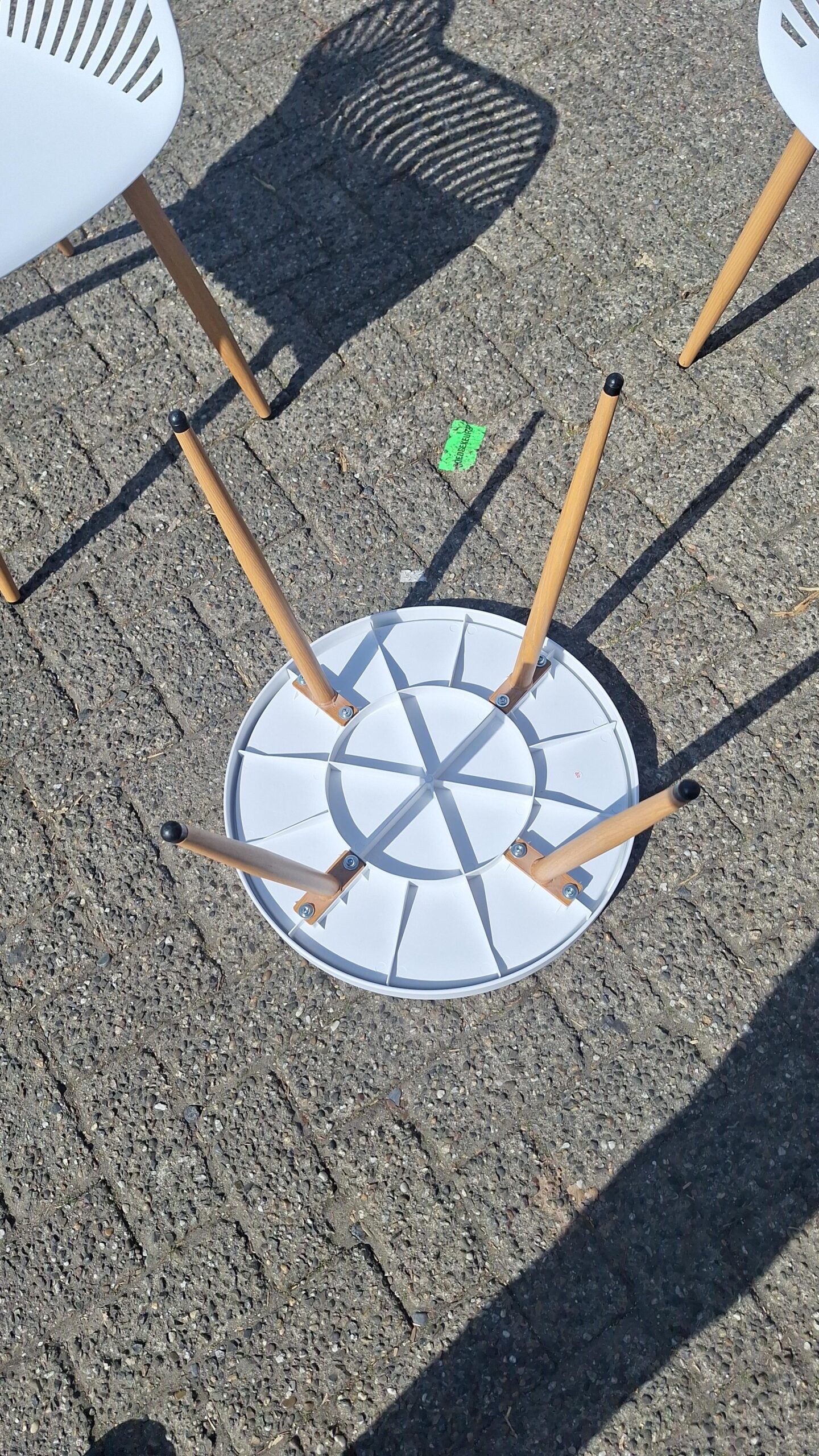 Tuinsetje Gitte wit 3-delig