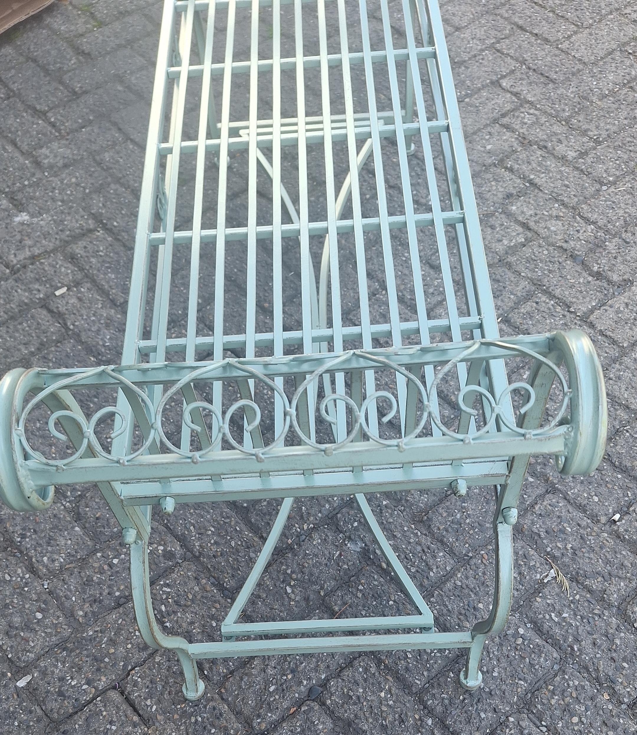 Tuinbank metaal Funchai 132cm