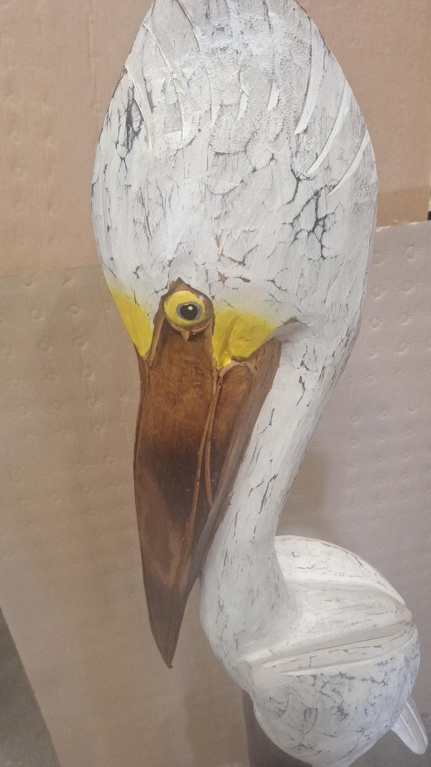 Pelikaan hout op meerpalen 150cm